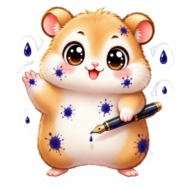Hammy waving hello
