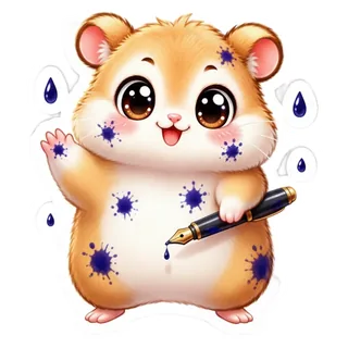 Hammy waving